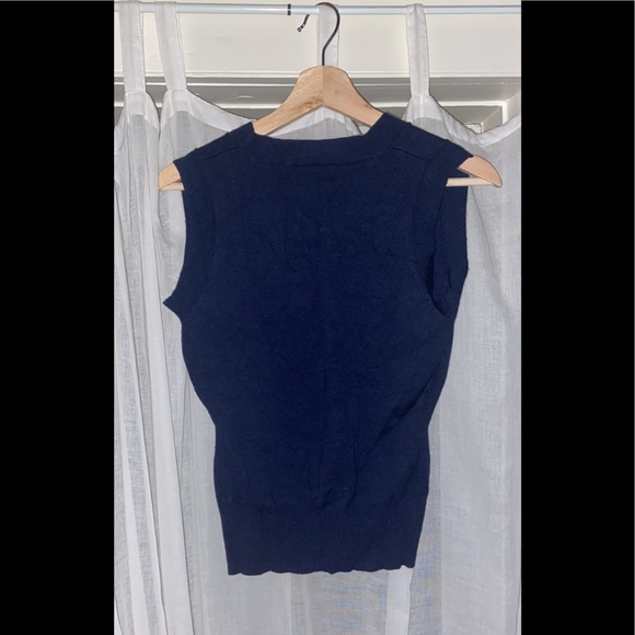 dark blue sweater vest - Picture 2 of 2